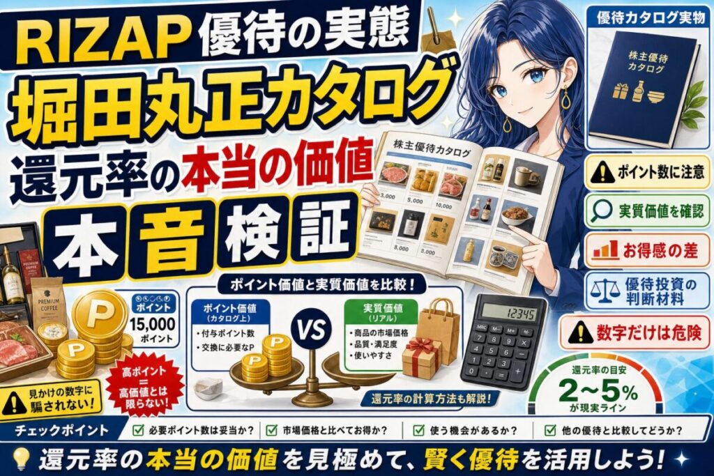 【カタログ写真】RIZAPグループ/堀田丸正の株主優待2022年