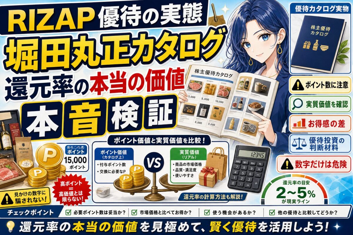 【カタログ写真】RIZAPグループ/堀田丸正の株主優待2022年