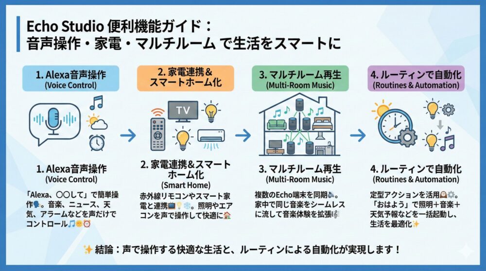 【便利機能】Alexa/家電操作/マルチルーム/ルーティン活用術📱🏡