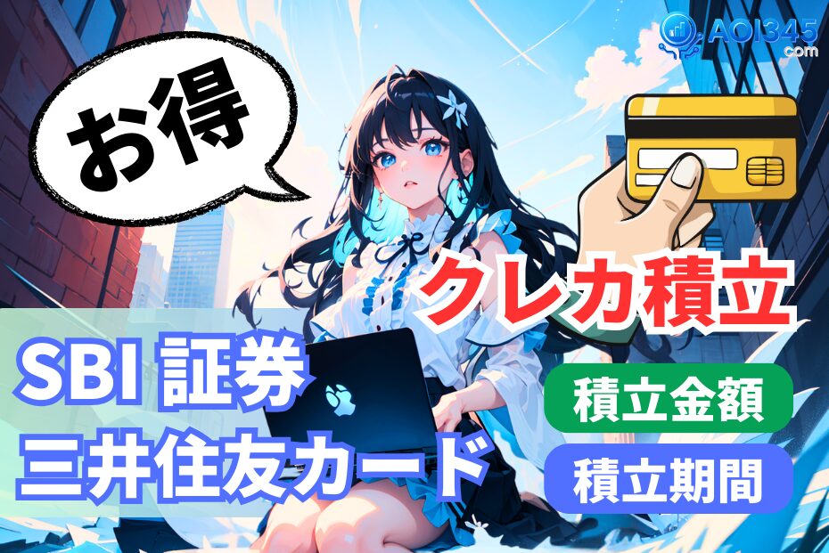 【重要変更】SBI証券×三井住友カードのクレカ積立金額と期間