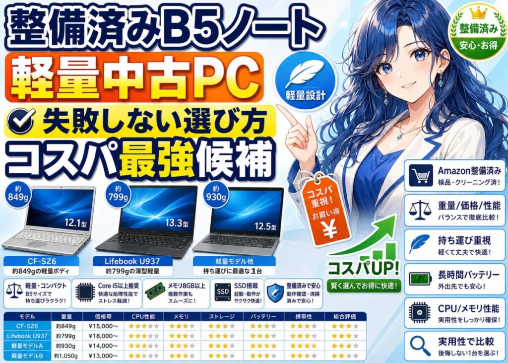 【Amazon中古】CF-SZ6/Lifebook U937/VK23/Dynabook R73
