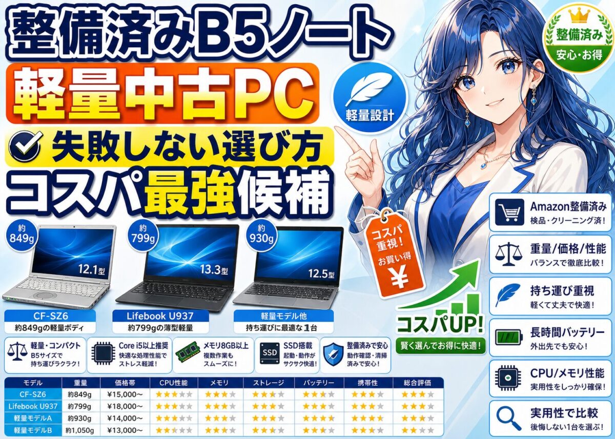 【Amazon中古】CF-SZ6/Lifebook U937/VK23/Dynabook R73