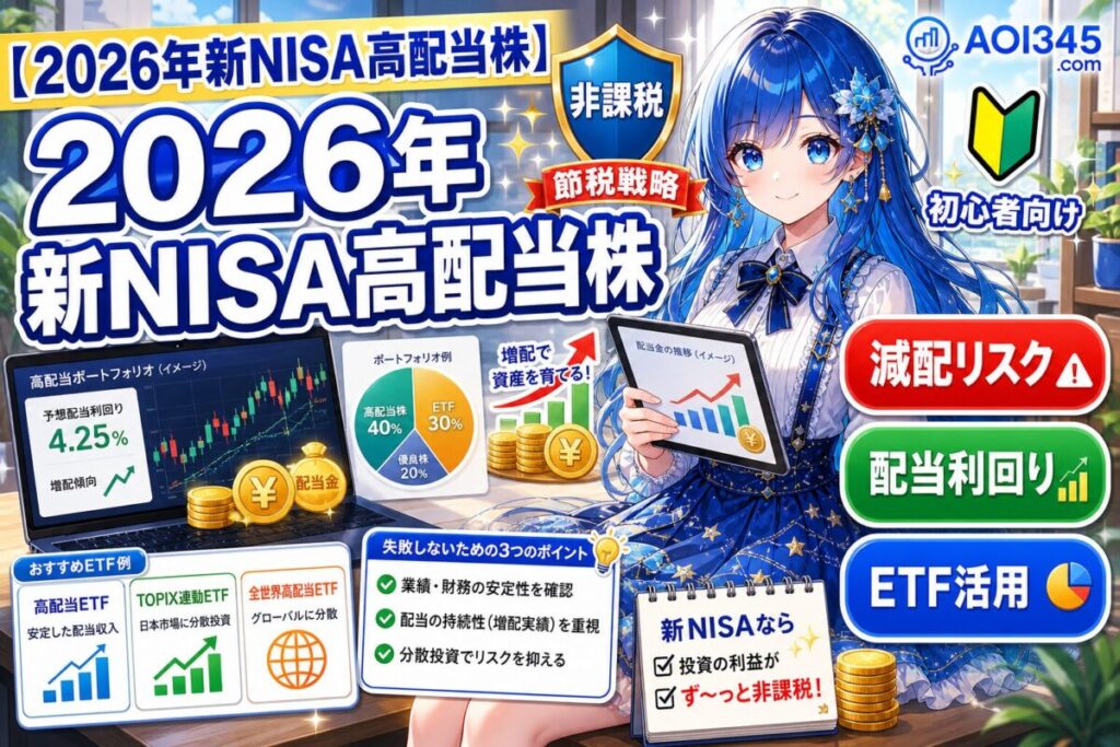 【実はアリ！】新NISA×高配当株戦略｜失敗しない銘柄と節税
