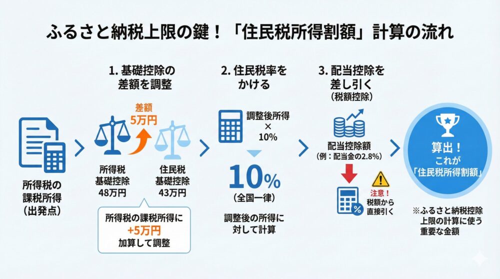 【超重要】ふるさと納税の上限額を左右する「住民税所得割額」とは?
