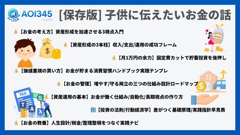 [保存版] 子供に伝えたいお金の話