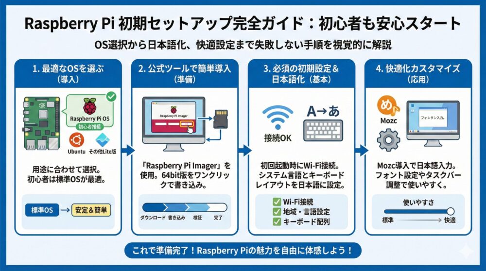 🛠【最初で迷わない】Raspberry Piセットアップ/日本語設定まで完全ガイド