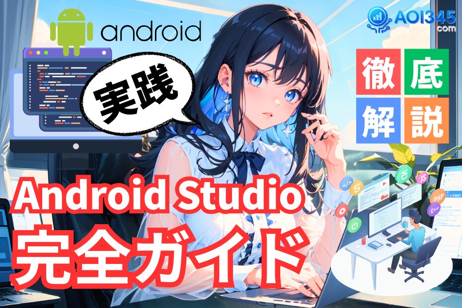 【完全ガイド】Android Studioを使う無料アプリ開発のステップ