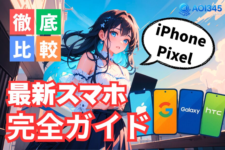 【完全ガイド】2025年最新スマホ比較｜iPhone/Pixelの選び方！