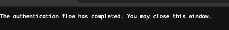 Completed
