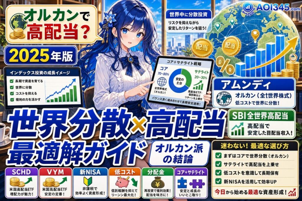 【2025年】アムンディ・オールカントリー高配当株を徹底解説