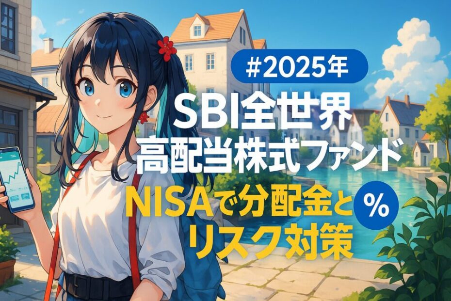 【2025年】SBI全世界高配当株式ファンド！分配金とリスク対策