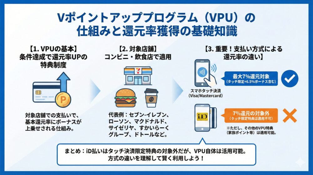 【VPUの基礎】仕組みと加算条件を理解し高還元を得る🧠