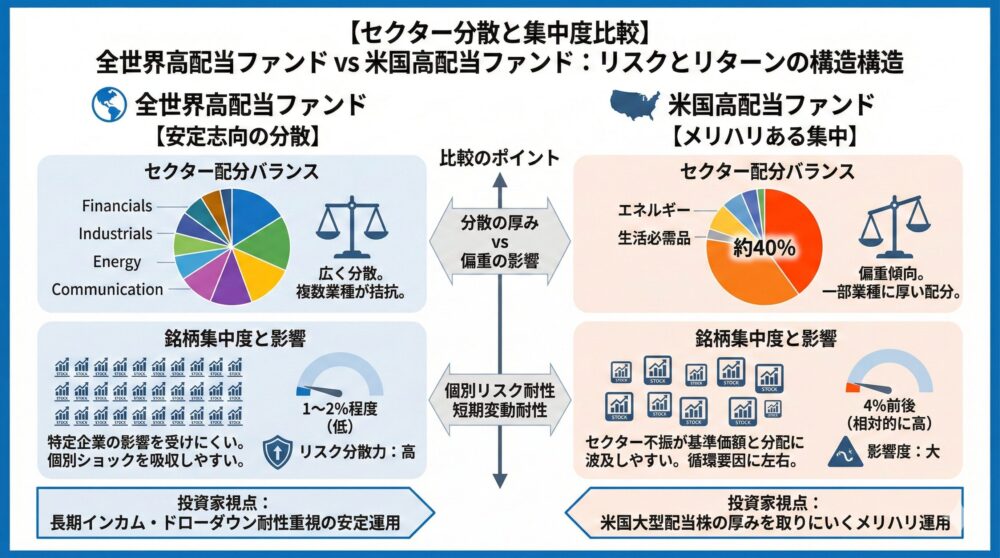 【セクター分散】金融/資本財/エネルギー/生活必需の配分バランス⚙️