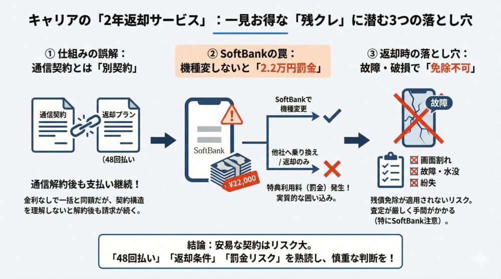 【2年返却活用術】短期利用でお得にiPhoneを使うための具体的な方法📱