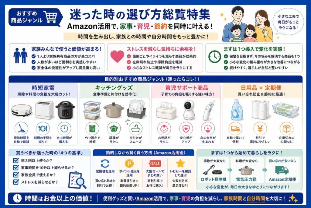 【おすすめ商品ジャンル】迷った時の選び方総覧特集🛒