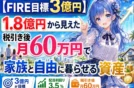 【純金融資産1.8億円】FIRE後も自由に暮らす次の目標3億円という現実